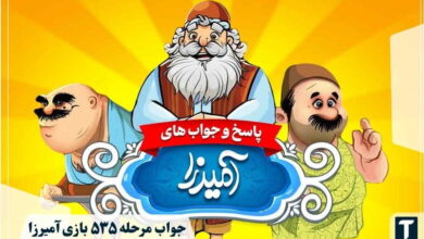 جواب ۵۳۵ آمیرزا