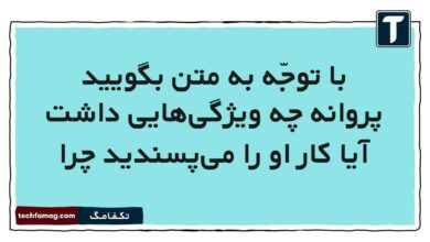 با توجّه به متن بگویید پروانه چه ویژگی‌هایی داشت آیا کار او را می‌پسندید چرا فارسی پنجم