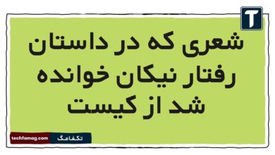 شعری که در داستان رفتار نیکان خوانده شد از کیست فارسی ششم