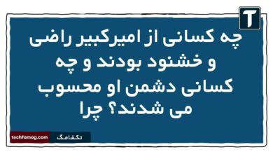 چه کسانی از امیرکبیر راضی و خشنود بودند و چه کسانی دشمن او محسوب می شدند چرا