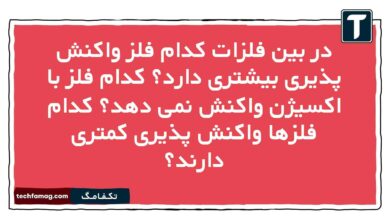در بین فلزات کدام فلز واکنش پذیری بیشتری دارد کدام فلز با اکسیژن واکنش نمی دهد کدام فلزها واکنش پذیری کمتری دارند