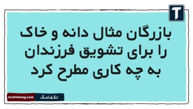 بازرگان مثال دانه و خاک را برای تشویق فرزندان به چه کاری مطرح کرد