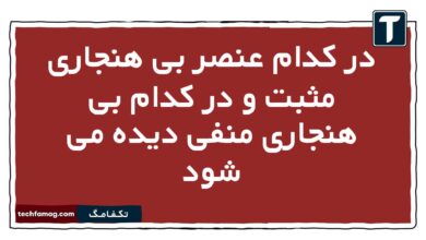 در کدام عنصر بی هنجاری مثبت و در کدام بی هنجاری منفی دیده می شود