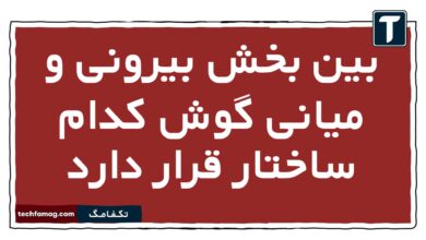 بین بخش بیرونی و میانی گوش کدام ساختار قرار دارد زیست یازدهم