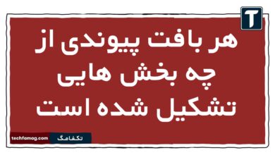 هر بافت پیوندی از چه بخش هایی تشکیل شده است