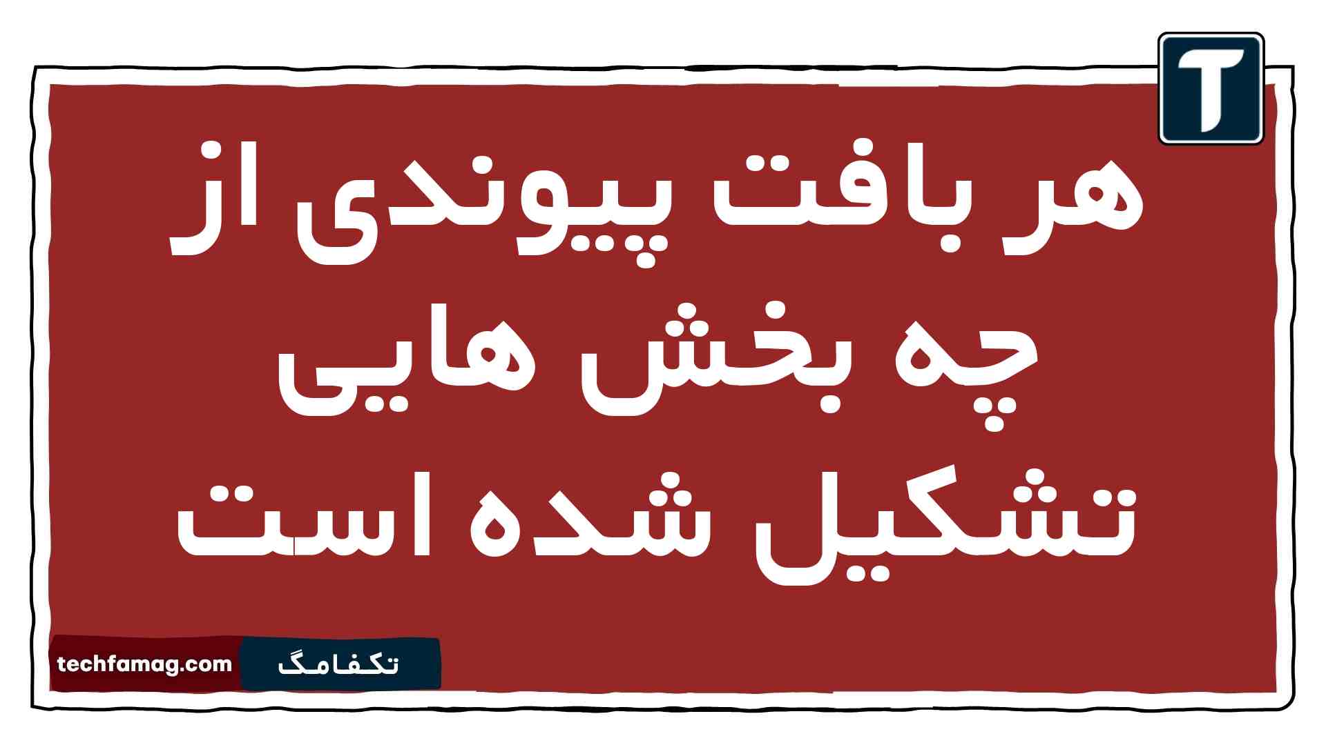 هر بافت پیوندی از چه بخش هایی تشکیل شده است